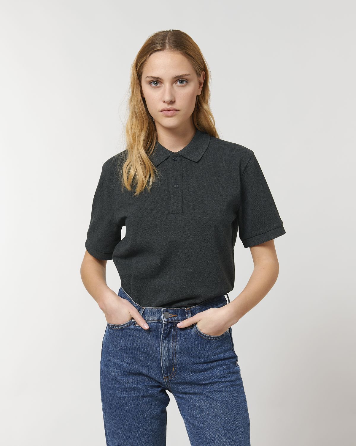 Polo unisexe à personnaliser en coton bio - 1